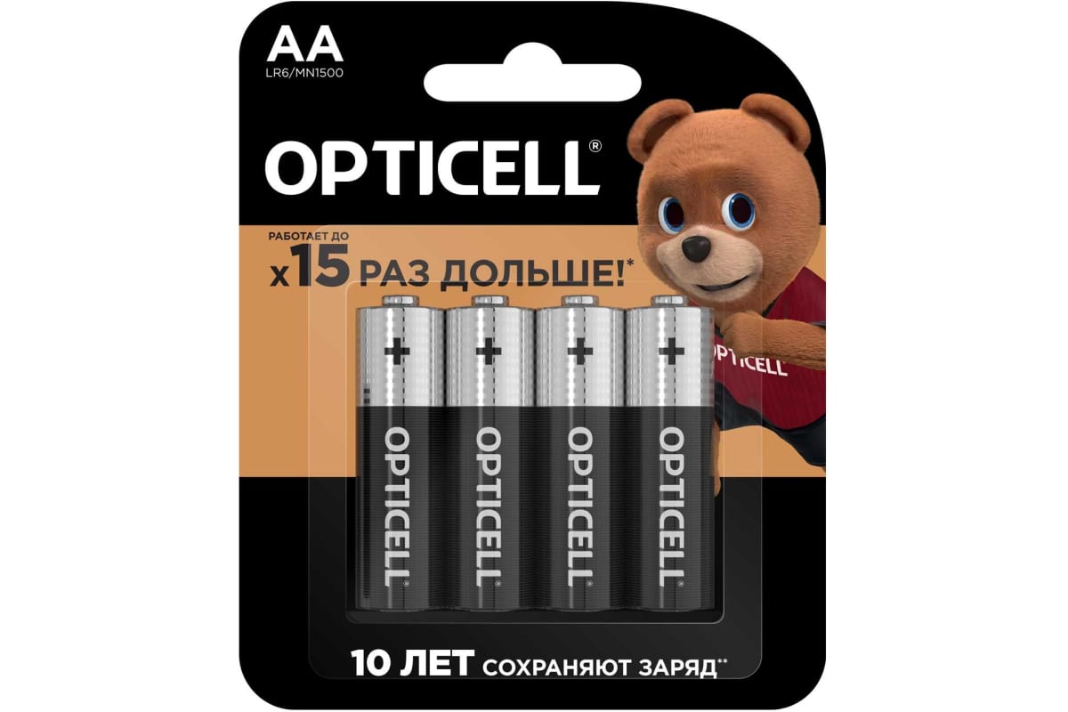 Батарейки OPTICELL Basic AA 4шт