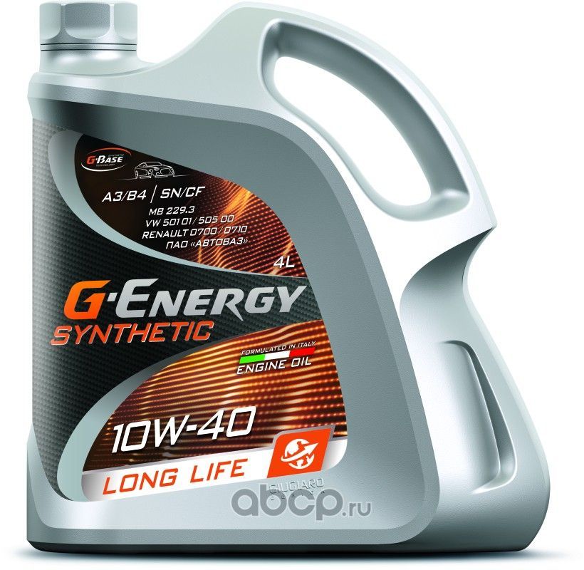 Масло G-Energy Synthetic Long Life 10W-40, 4л