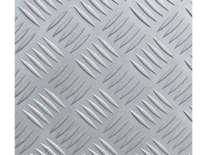 Алюминиевый лист рифленый 1200*600*1,5 мм  АМг2