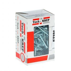 Саморезы универсальные  30х3,0 мм (200 шт)  оцинкованные - коробка с ок. Tech-Krep