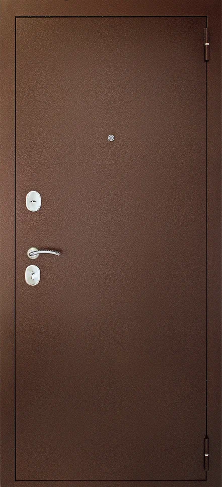 Дверь металлическая ДК Иртыш-2 860х2050 "Пр" [82 мм] медь антик с фурн. и цил.