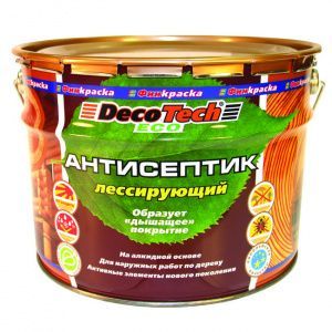 Антисептик бесцветный DecoTech Eco 2.5л  2кг