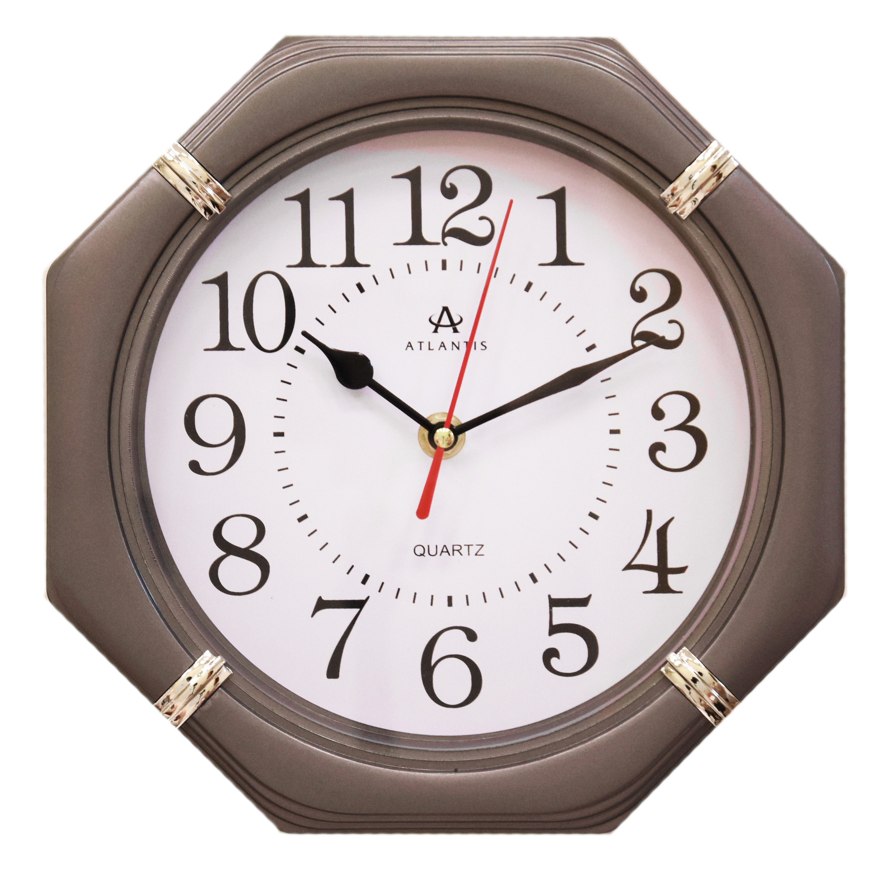 Часы настенные Atlantis TLD-6047 серый