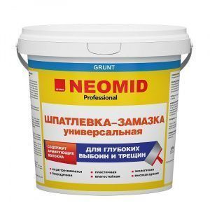 Шпатлевка для выбоин и трещин Neomid 1,4 кг