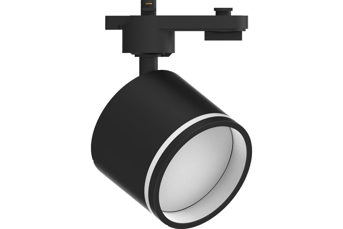 Светильник трековый под лампу GX53, черный, AL163, серия Luna