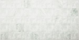 Декоративная панель ПВХ каф. плитка 485х960 Серый мрамор (68/4), 4680009852808