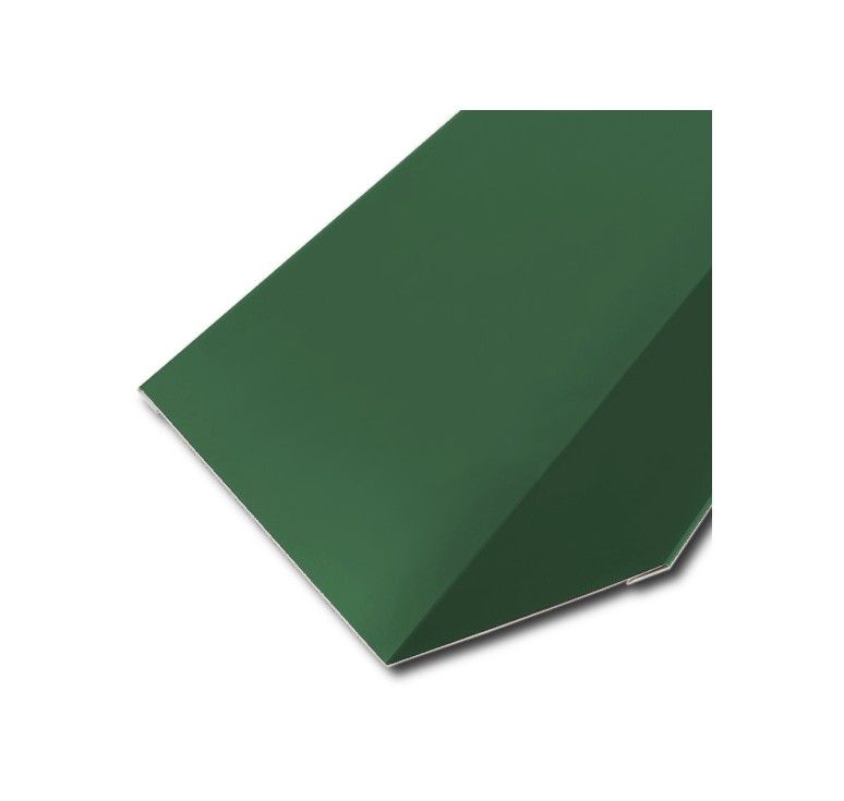 Ендова верхняя 145*145мм RAL 6005 зеленый (2 м)