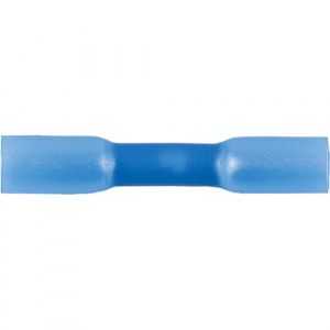 Гильза соединит.LD300-1525 изолирован термоусаж. сеч. 1,5-2,5мм2, 27A, голубой (10шт) STEKKER 32806