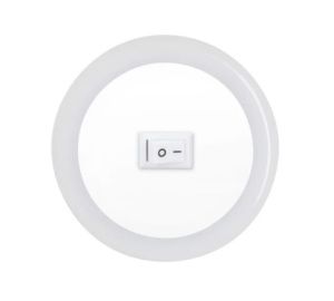 Ночник LED NLE 04-LW-S белый с выключателем 230В IN HOME