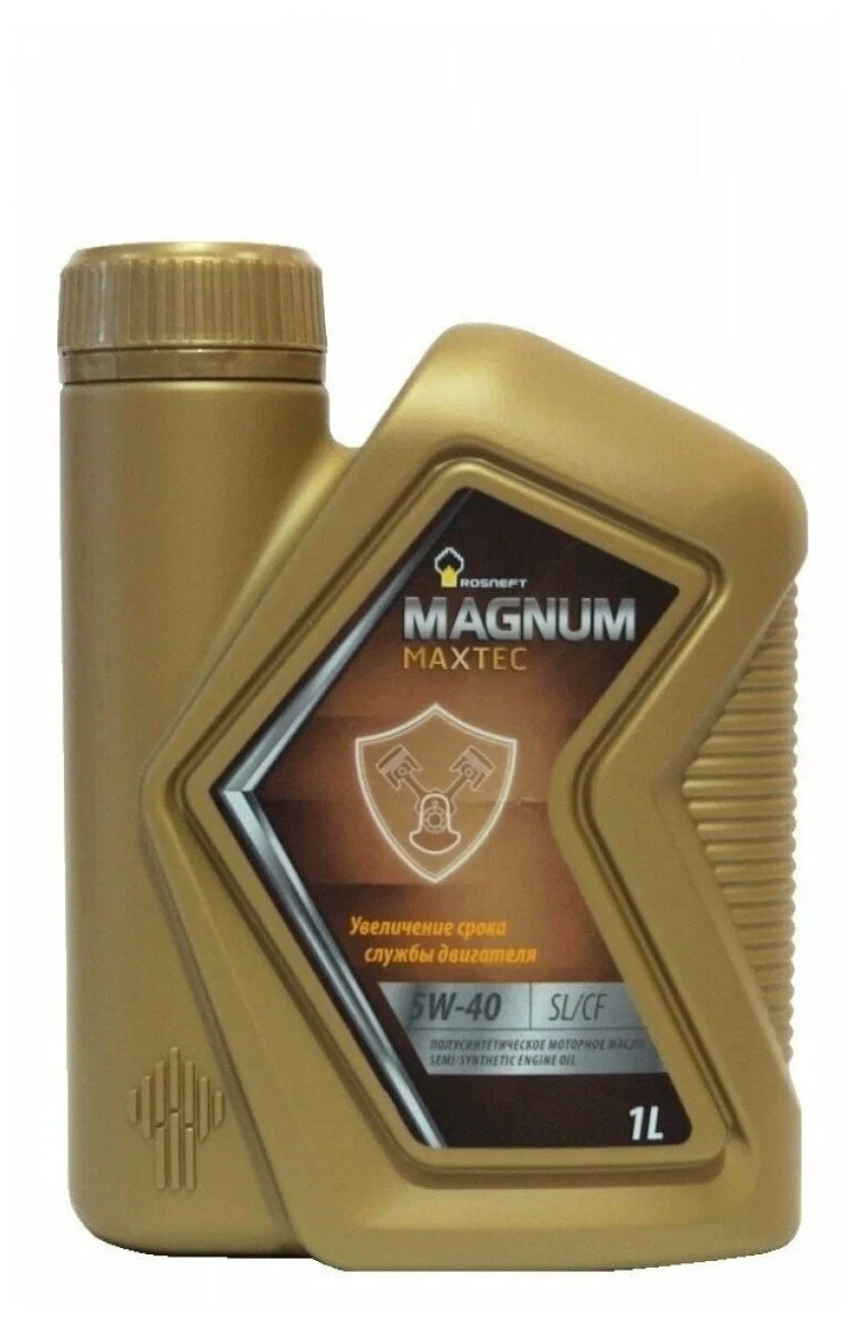 Масло моторное п/син. Magnum Maxtec 5W-40 API SL/CF 1 л Rosneft 40814632