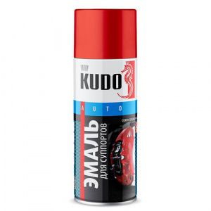 Эмаль для суппортов черная  KUDO  KU-5214 520 мл