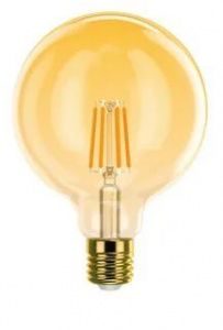 Лампа светодиодная ФОТОН LED FL G95 6W E27 2200K серия ДЕКОР