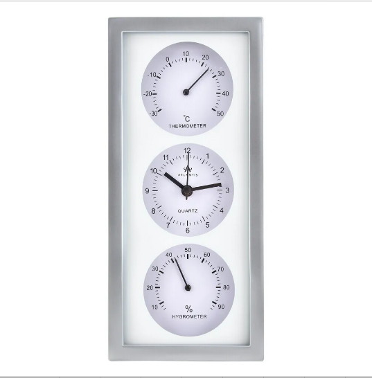 Часы настенные Atlantis TLD-9041A silver
