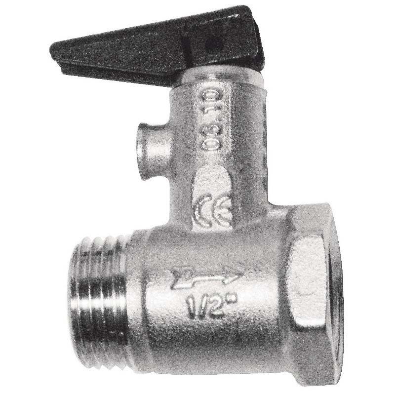 Клапан обратный, предохранительный с курком для водонагревателя (Италия) ИС.080500
