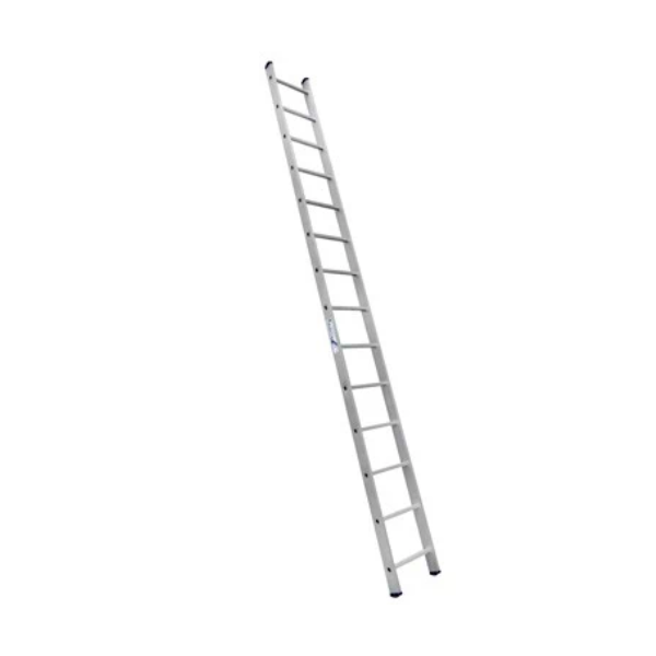 Лестница алюминиевая 1-но секц 14 ступеней, длина - 3,91м, вес - 5,6кг (арт 5114)