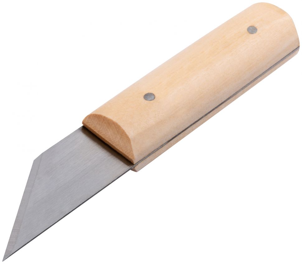 Нож сапожный, деревянная ручка 175 мм 10601
