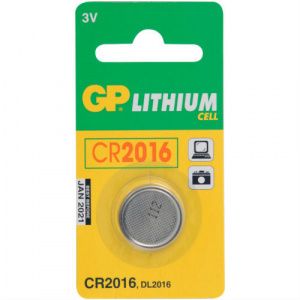 Элемент питания CR 2016-7C1 1шт GP 08502