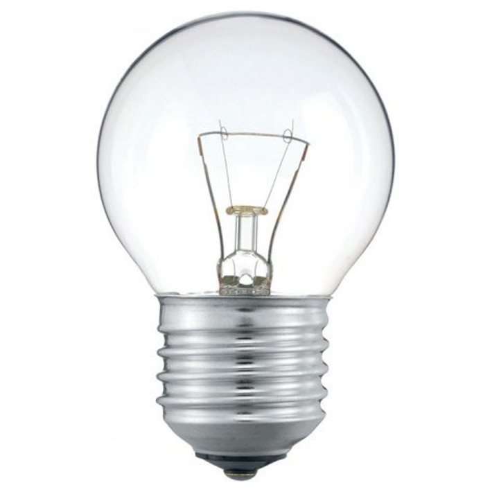 Лампа накаливания E27 40Вт Шар 230В P45 CL 1CT/10X10 Stan Philips 926000006412 / 871150001188650