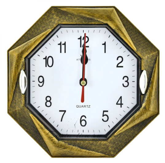 Часы настенные Atlantis 678A antique gold
