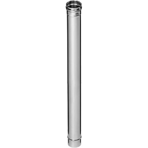 Дымоход 120 (L=1) (430/0,5мм) нержавеющая сталь Феррум ( 5 шт/упак)