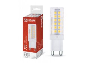 Лампа светодиодная G9 9Вт 230В 4000К 860Лм LED-JCD IN HOME