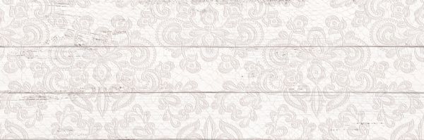 Декор 200х600мм Шебби Шик белый (1064-0097) 0,84м²/7шт Lasselsberger
