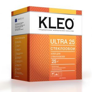 Клей для обоев KLEO ULTRA 25 стеклообои/флизелин сыпучий