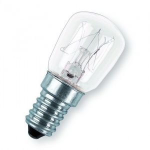 Лампа накаливания для холодильника Е14 15Вт 220В SPECIAL T26/57 FR матовая OSRAM 4050300003085