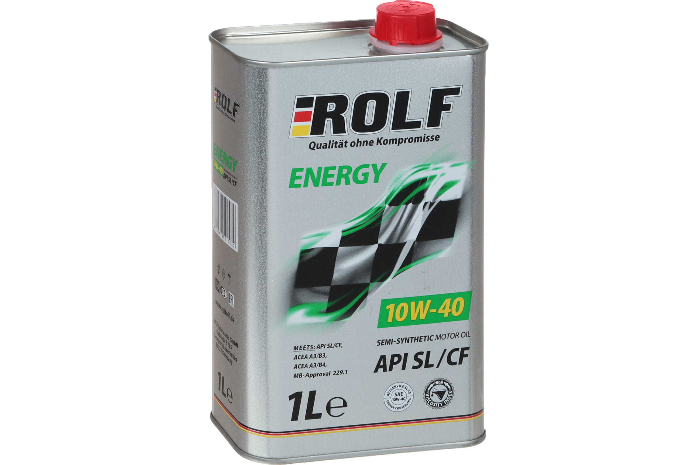Масло моторное полусинтетика ROLF Energy 10W-40 SL/CF 1л