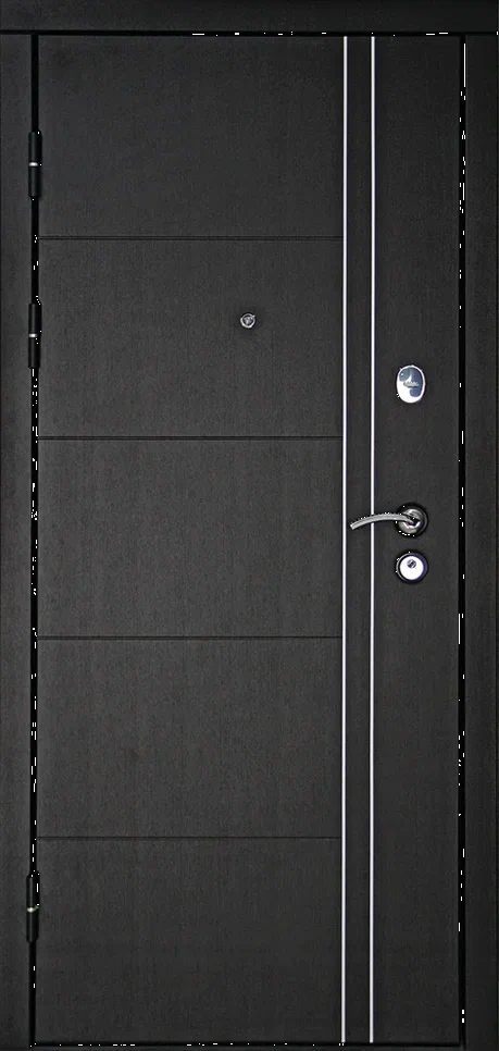 Дверь металлическая ДК Теплолюкс К В0 960х2050 "Пр" венге/ Лофт бетон грей 10 мм