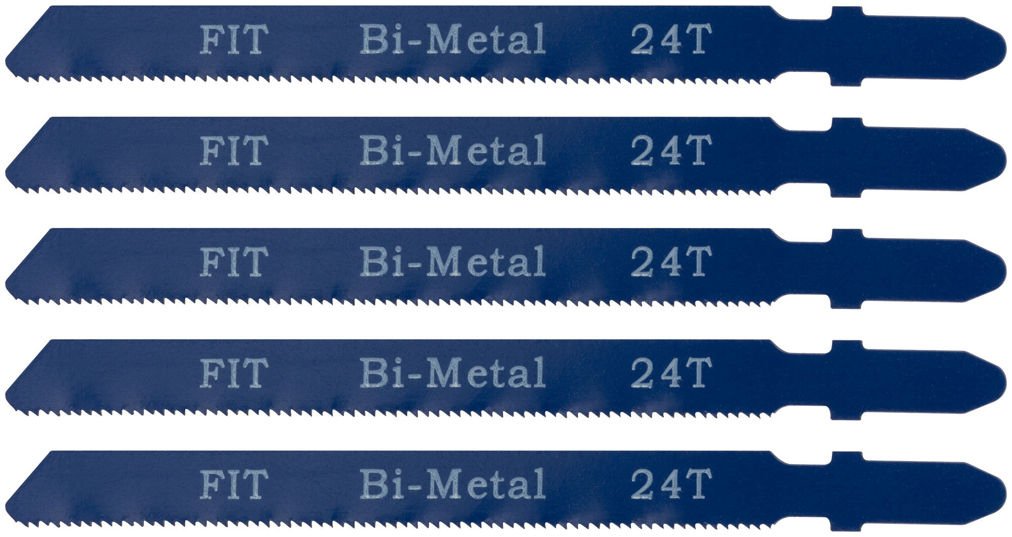 Полотна для э/лобзика по металлу Профи, европ.хвостовик, Bi-metal, 5 шт., 24 TPI FIT 41120