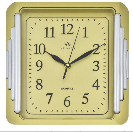 Часы настенные Atlantis TLD-6099 gold