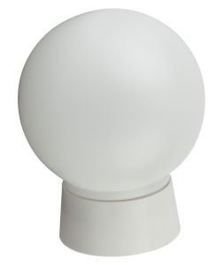 Светильник белый полипропилен/наклонное белое основание Е27 60Вт (6) НБП 01-60-004