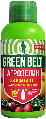 Агрозелин,  (фл 250 мл)  GREEN BELT - 25 шт/кор  - косметическая продукция (Вазелиновое масло), 00-1