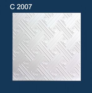 Плитка потолочная C2007 бел
