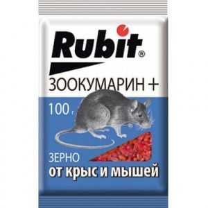 Рубит Зоокумарин+зерно 100гр (50) Летто