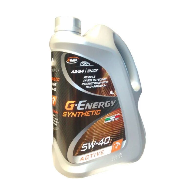 Масло G-Energy Synthetic Active 5W-40, 4л