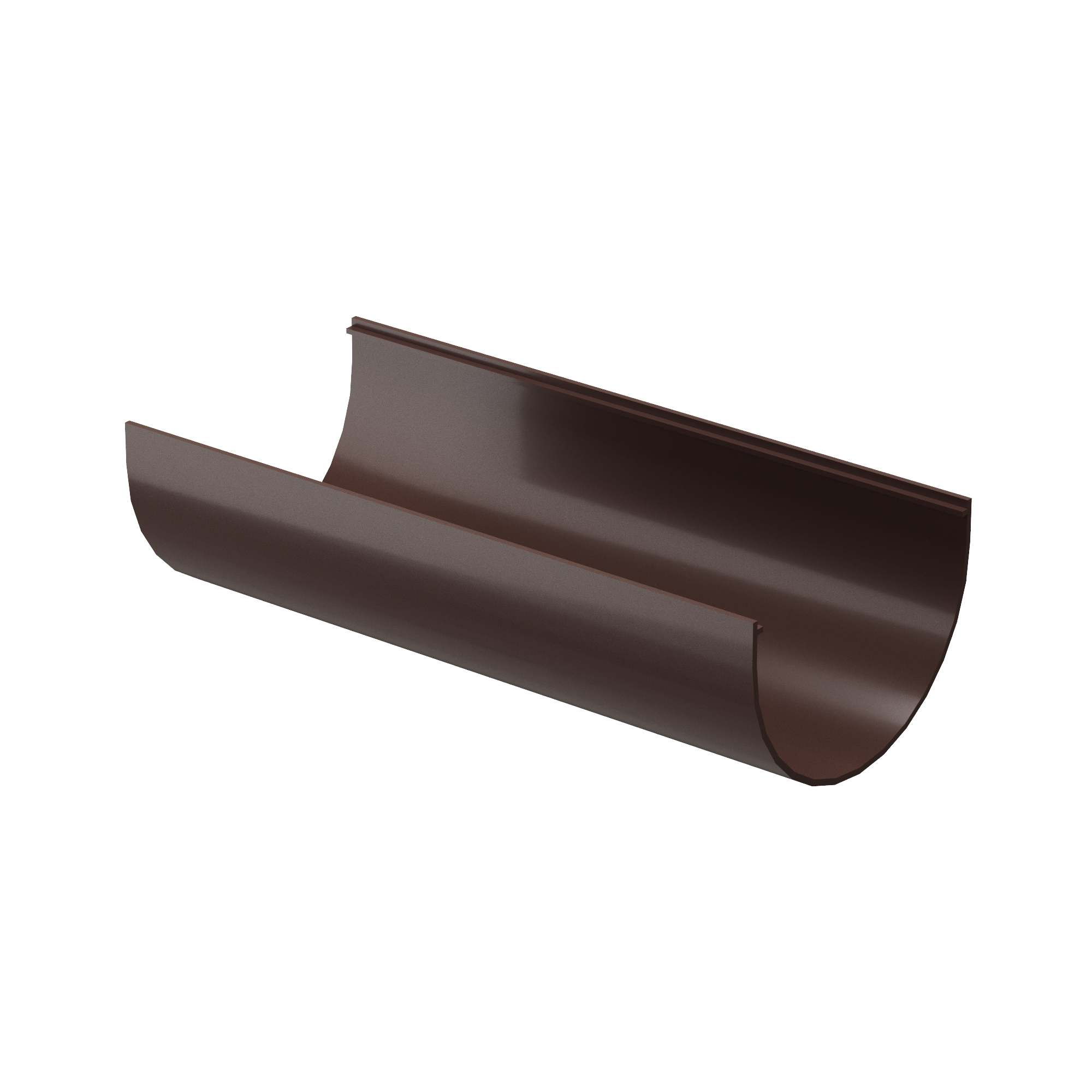 Желоб водосточный Döcke PREMIUM 3000/120 мм Шоколад (аналог RAL 8019)