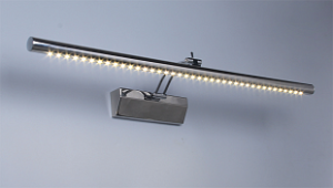 CAST MIRROR 1 LED 9W BRONZE, Светильник для подсветки зеркал и картин со встроенными светодиодами, 9