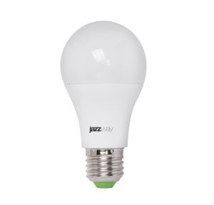 Лампа светодиодная диммируемая LED 10Вт E27 3000K 810Лм 230В/50Гц Jazzway теплый матовая груша