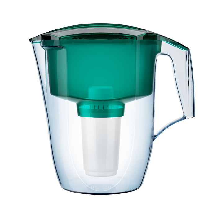 Фильтр кувшин для воды "ГАРРИ" 3,9л (зеленый)  Аквафор