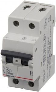 Выключатель автоматический модульный 2п C 40А 4.5кА RX3 Leg 419701