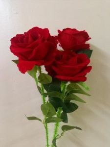 Роза одиночная 65см красная