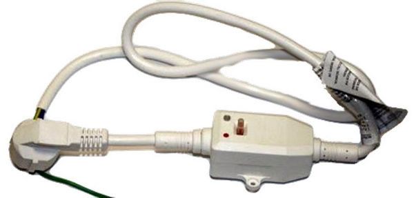 Электрический шнур с вилкой и УЗО ИС.210020