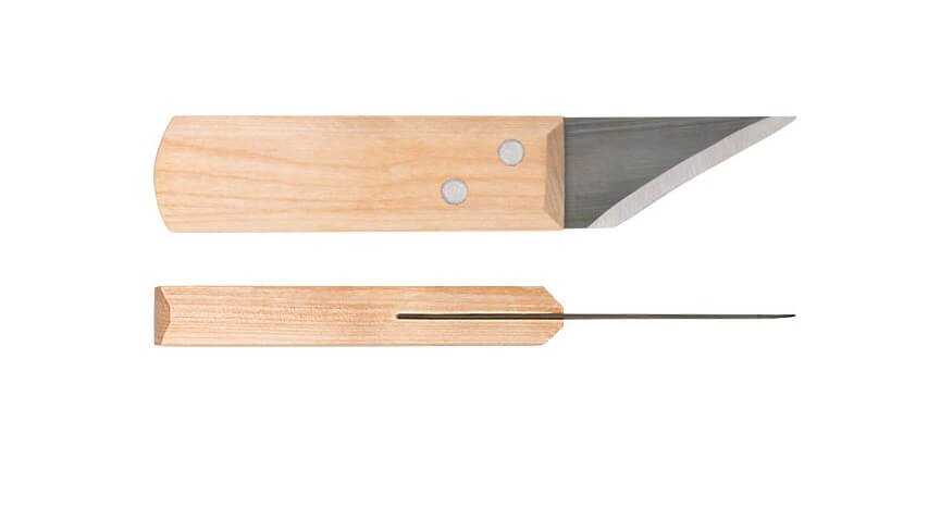 Нож сапожный, деревянная ручка 180 мм КУРС 10596
