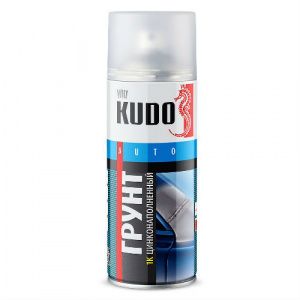 Грунт цинконаполненный 1К серый KUDO KU-2301 520 мл