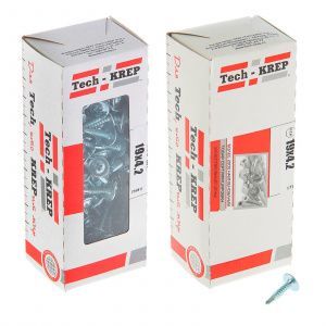 Саморез ШСММ св. 4,2х19 (200 шт) - коробка с ок. Tech-Krep