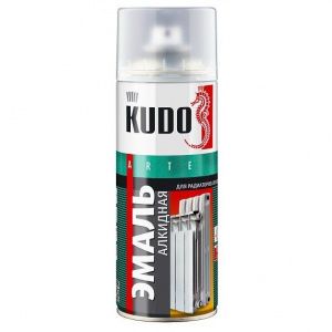 Эмаль для радиаторов аэрозоль белая KUDO (KU-5101) 520 мл