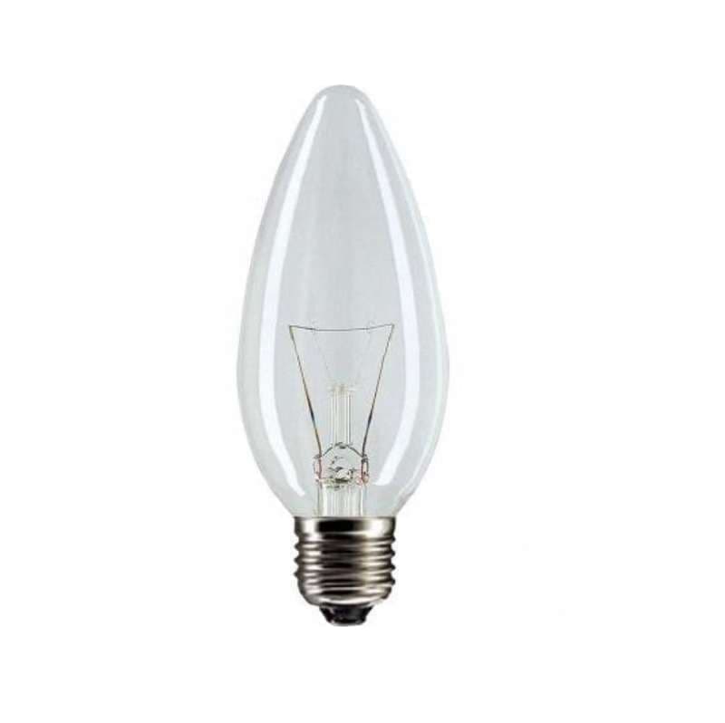 Лампа накаливания E27 40Вт Свеча 230В B35 CL 1CT/10X10 Stan Philips 921492044218 / 871150005669650