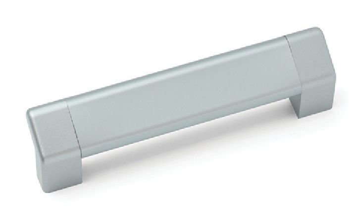 Ручка-скоба АЛДИ С16 128мм металлик/металлик